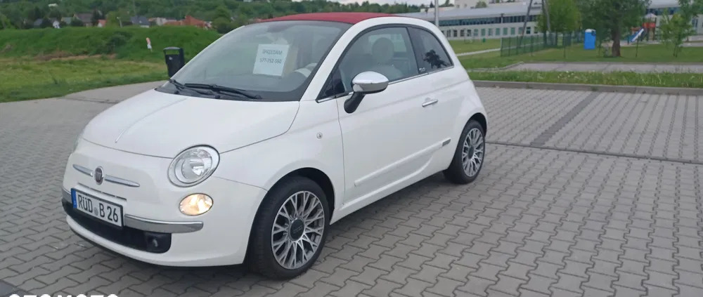 fiat 500 małopolskie Fiat 500 cena 32700 przebieg: 120000, rok produkcji 2013 z Dobczyce